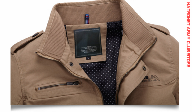 Erkek Slim Fit Askeri Ceket Palto & Kabanlar - Army Club Store