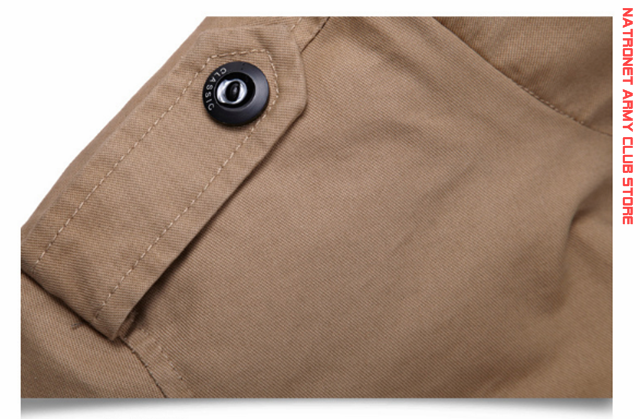 Erkek Slim Fit Askeri Ceket Palto & Kabanlar - Army Club Store