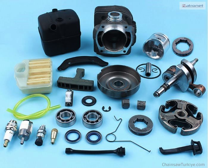 HUSQVARNA İçin Silindir Piston Krank Debriyaj Susturucu Setleri