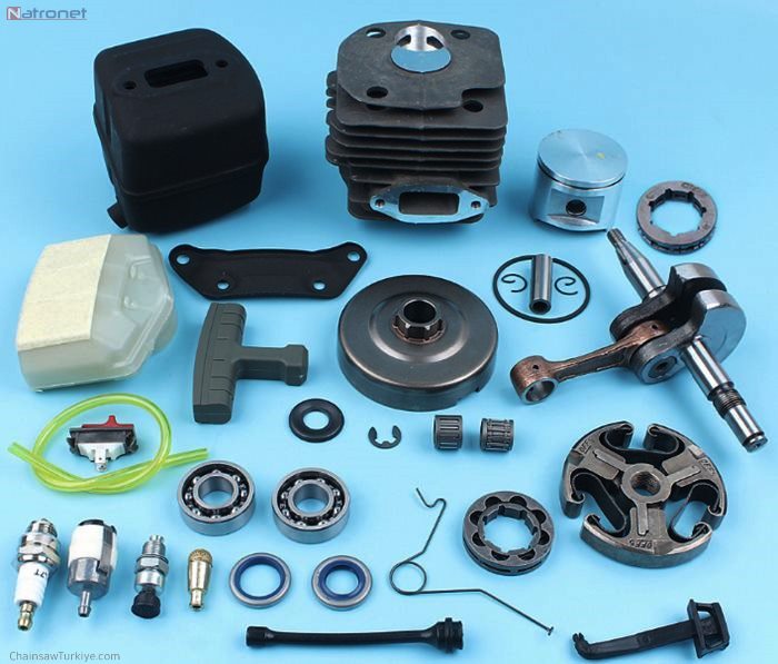 HUSQVARNA İçin Silindir Piston Krank Debriyaj Susturucu Setleri