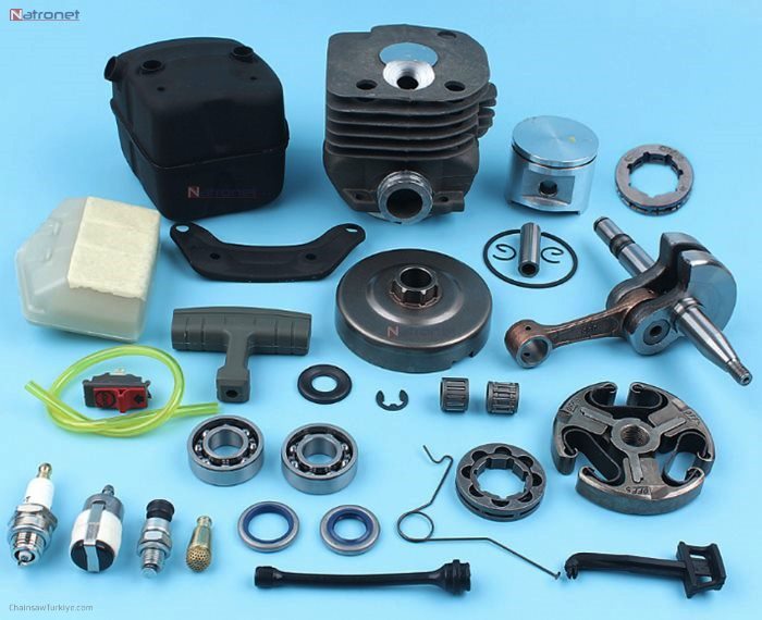 HUSQVARNA İçin Silindir Piston Krank Debriyaj Susturucu Setleri