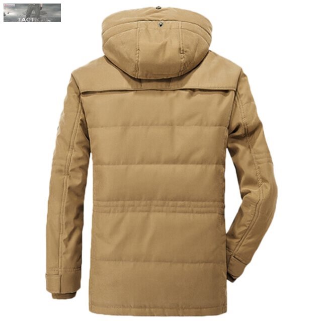 Askeri Stil Ceketler: Erkek Mont - Parka Jaqueta Masculino