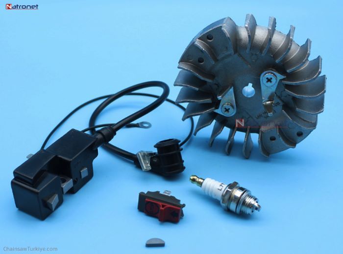 HUSQVARNA İçin Silindir Piston Krank Debriyaj Susturucu Setleri