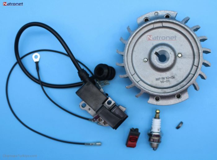 HUSQVARNA İçin Silindir Piston Krank Debriyaj Susturucu Setleri