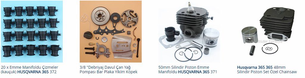 HUSQVARNA Testere 365 362 372 371 İçin Revizyon Setleri