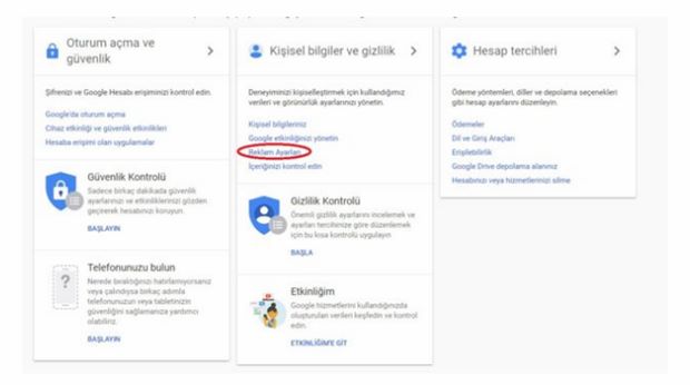 Google Hakkımızda Veriler Topluyor: Peki Bu Verileri Nasıl Sileriz?