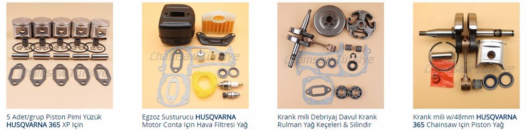HUSQVARNA Testere 365 362 372 371 İçin Revizyon Setleri