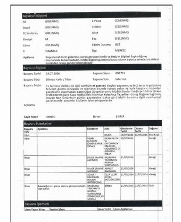 Gazeteci Ahmet Şık'ın savunmasının tam metni