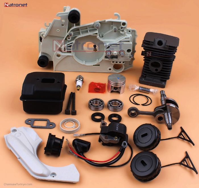 HUSQVARNA İçin Silindir Piston Krank Debriyaj Susturucu Setleri