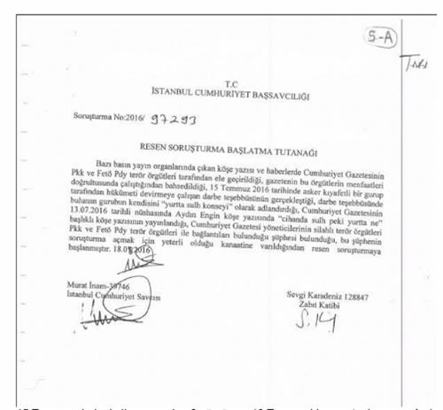 Gazeteci Ahmet Şık'ın savunmasının tam metni