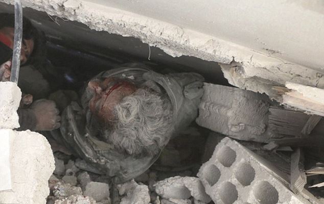 Children 98 people killed Assads airstrikes (Video)