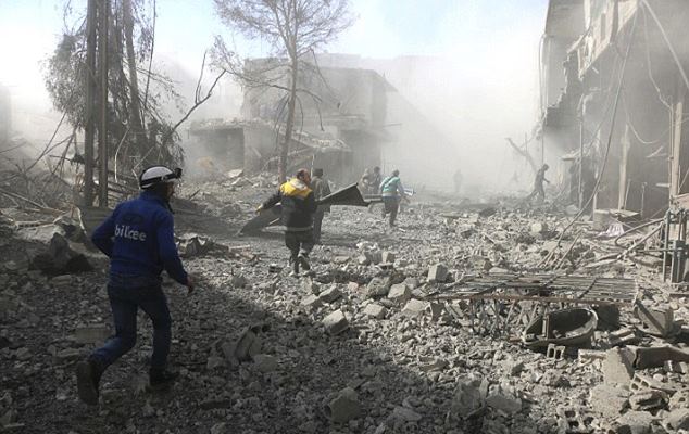 Children 98 people killed Assads airstrikes (Video)