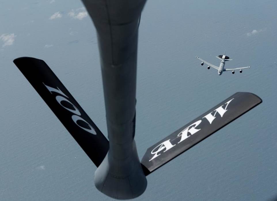 RAF pilots train flying Lightning jets 