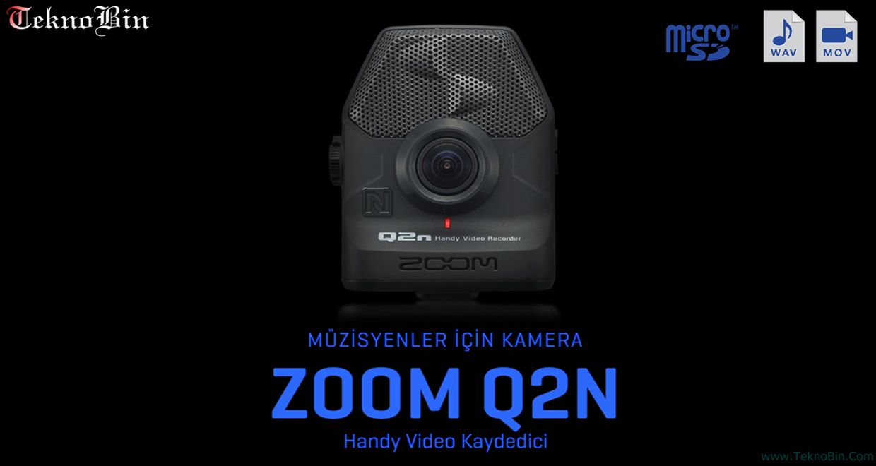 Zoom Q2n Handy Ses ve Video Kayıt Cihazı Zoom Q2n Handy Ses ve Video Kayıt Cihazı