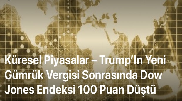 Donald Trump'tan 50 Milyar Dolarlık Çin İthalatına Yüzde 25 Vergi