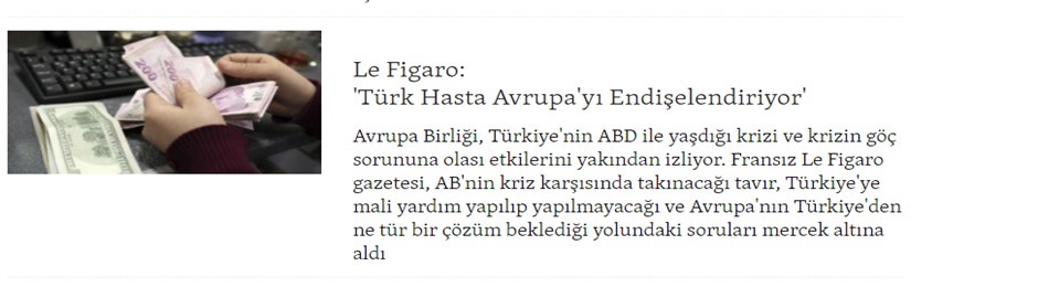 31 Ağustos 2018 Önemli haber başlıklarından Arşiv