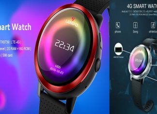 Lemfo Lem8 Pro Kadın Moda Sim Kartlı Akıllı Saat