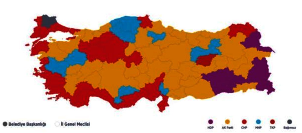 Seçim sonuçları ve seçimlerde yaşanan olaylar