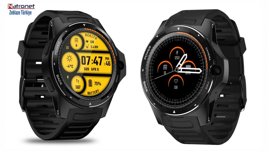 Zeblaze THOR 5 Çift Yonga Seti Teknolojosi Hibrid Akıllı Saat