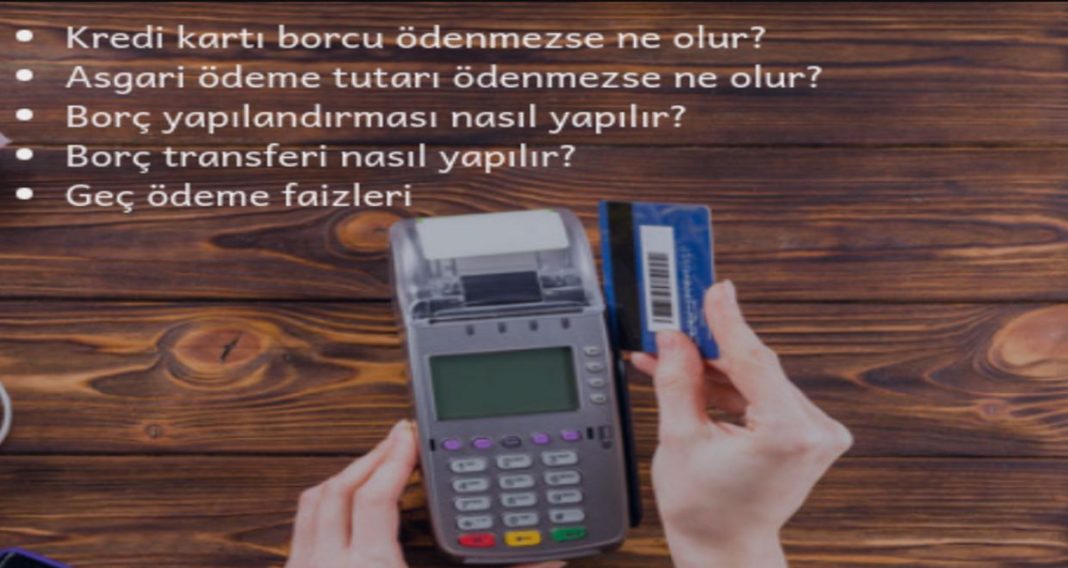 Kredi Kartı Borcu Hakkında Bilinmesi Gereken Detaylar