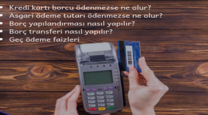 Kredi Kartı Borcu Hakkında Bilinmesi Gereken Detaylar