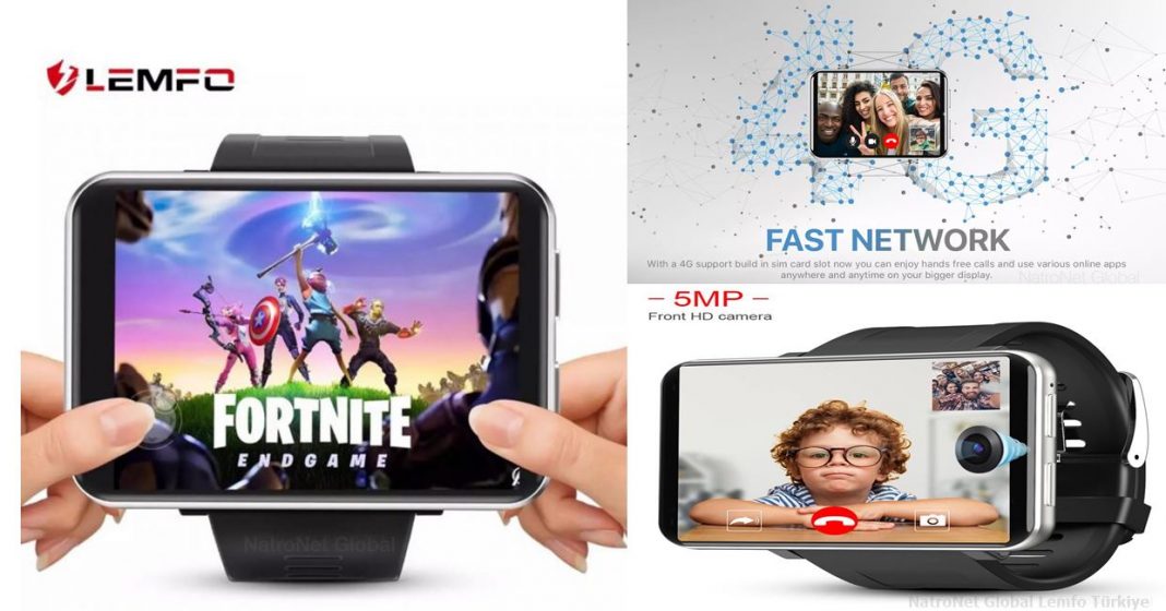 LEMFO LEM T Android 7.1.1 Akıllı Saat – 2.86 İnch Ekran 2700 mAh Batarya LEMFO LEM T Android 7.1.1 Akıllı Saat – 2.86 İnch Ekran 2700 mAh Batarya