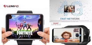 LEMFO LEM T Android 7.1.1 Akıllı Saat – 2.86 İnch Ekran 2700 mAh Batarya