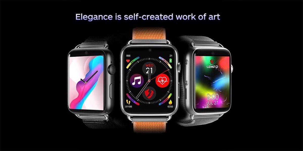 Lemfo Lem10 3GB+32GB 4G Android 7.1.1 Akıllı Saat