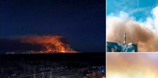 Çernobil nükleer santrali yangın tehdidi altında