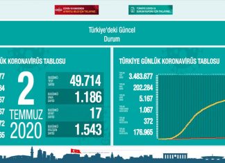İki gündür vaka görülmeyen iki il ve en fazla vaka görülen beş il?
