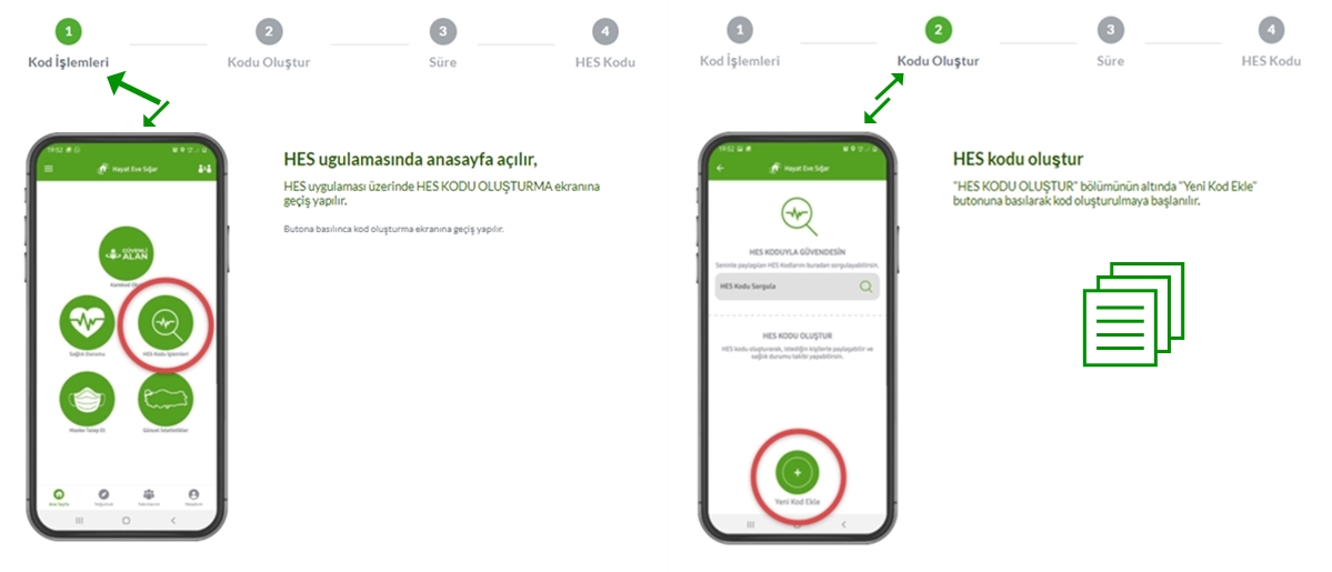 Hes kodunu nasıl alabilirim Hes kodu alma ve kullanımı