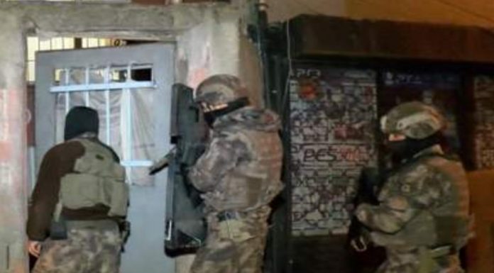 İstanbul'da 14 farklı ilçede IŞİD operasyonları