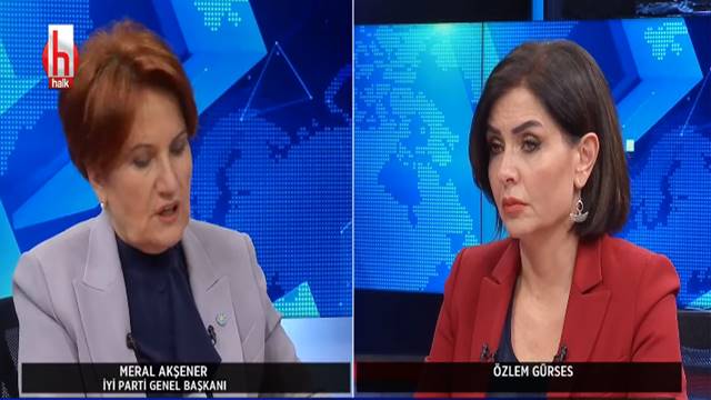 Meral Akşener, Erdoğan'ın çağrısına Halk Tv'de cevap verdi