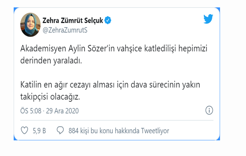 Akademisyen Aylin Sözer İstanbul Maltepe'deki evinde öldürüldü