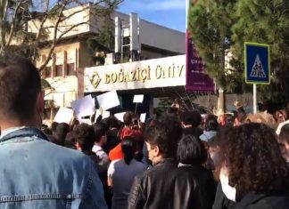 Boğaziçi Üniversitesi'ndeki 'kayyum rektör' protestosunda yaşananlar