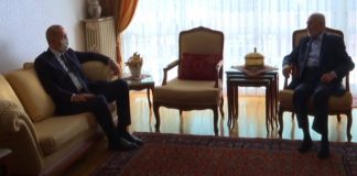 Cumhurbaşkanı Erdoğan Oğuzhan Asiltük'ü evinde ziyaret ederek bir süre başbaşa görüştü