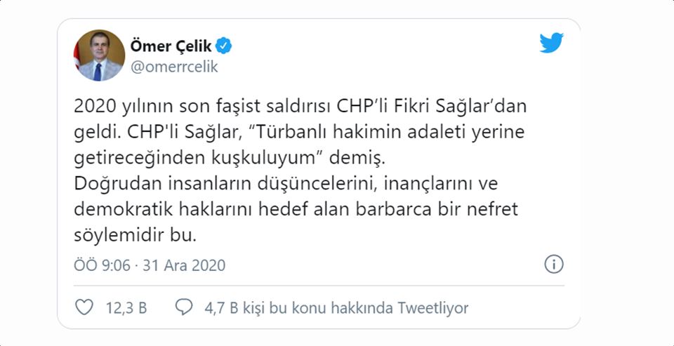 Cumhurbaşkanı Erdoğan'ın 'vitrin mankeni' sözlerine muhalefetten tepki