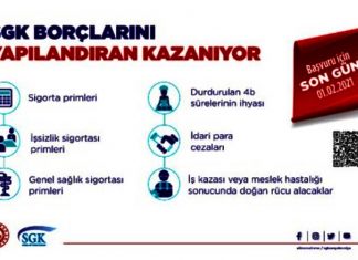 SGK Borçlarını yapılandıranlar kazanıyor