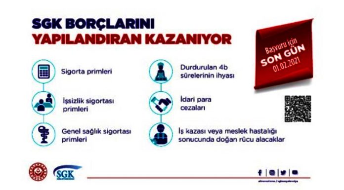 SGK Borçlarını yapılandıranlar kazanıyor SGK Borçlarını yapılandıranlar kazanıyor