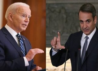 Biden Miçotakis ile görüştü "Doğu Akdeniz'de istikrar umduğunu" söyledi