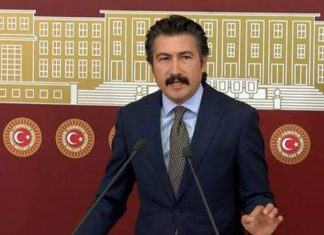 AKP'li Özkan: Yatay çekimde üst üste görünüyorlar ama arada mesafe var