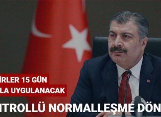 Sağlık Bakanı Fahrettin Koca: Kontrollü olarak normalleşme dönemi fiilen başladı