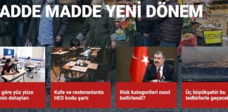 Madde madde kademeli normalleşme dönemi