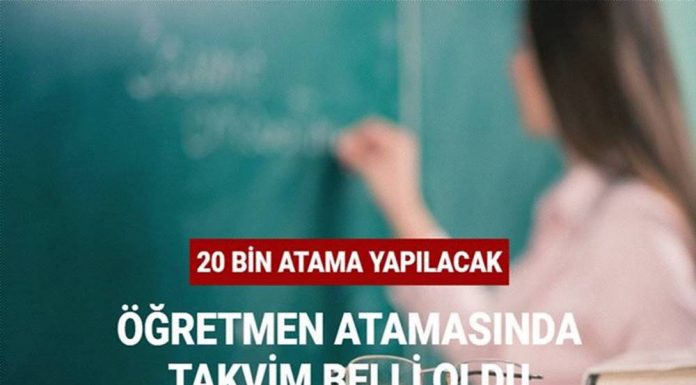 20 bin öğretmen atamasında takvim belli oldu: Atamalar ne zaman?