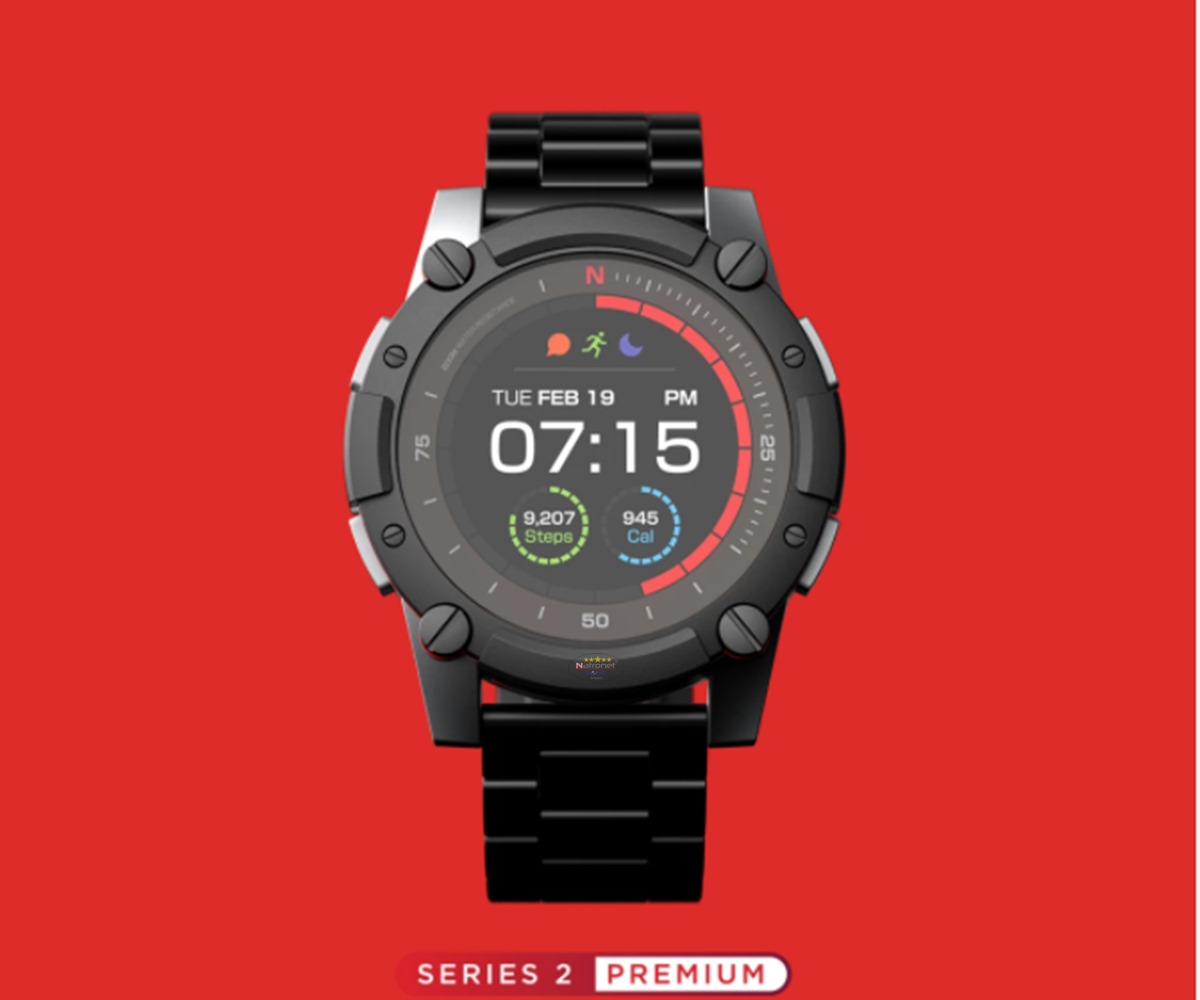 PowerWatch 2 Premium Vücut Isıyla Çalışan Spor Takipçisi Akıllı Saat