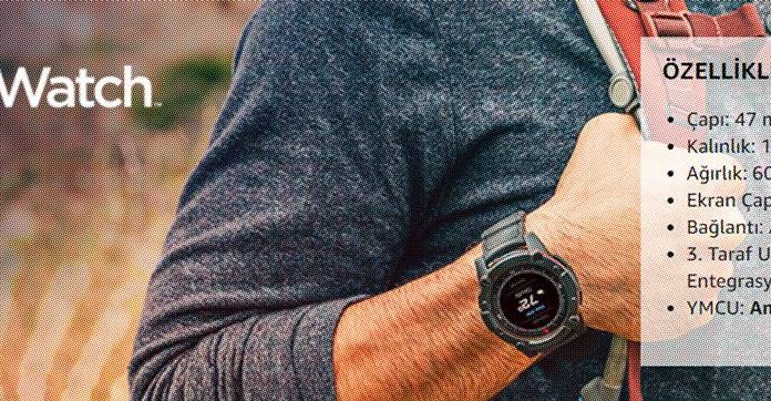 PowerWatch 2 Premium Vücut Isıyla Çalışan Spor Takipçisi Akıllı Saat