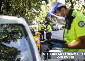 İçişleri Bakanlığı Kademeli Normalleşme Tedbirleri'ni duyurdu