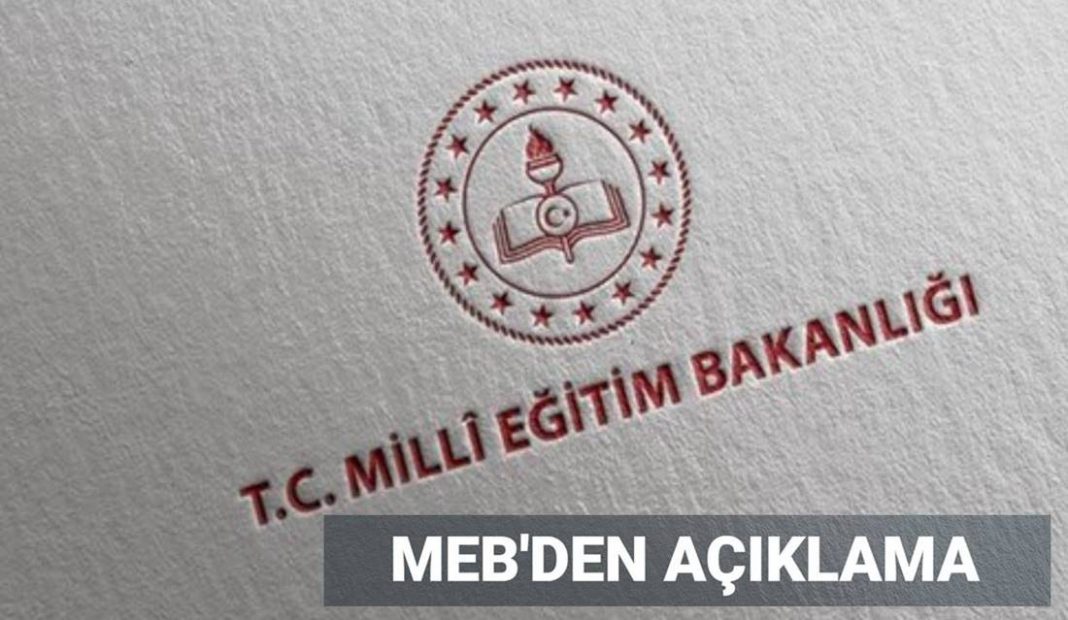 Milli Eğitim Bakanlığı'ndan yüz yüze eğitim açıklaması