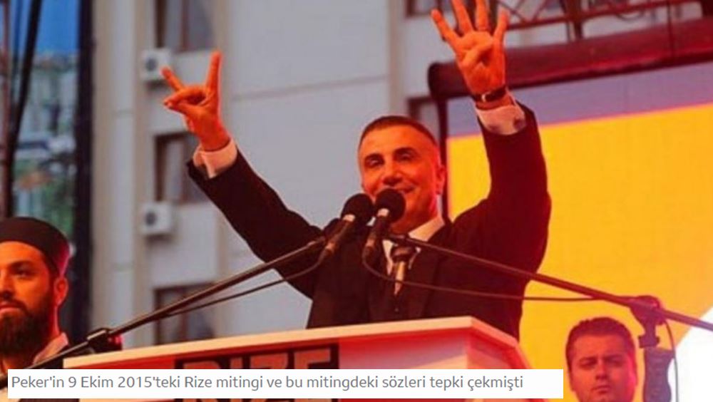 Davutoğlu: Sedat Peker'le ben görevdeyken bilgim dahilinde ilişki kurulmadı