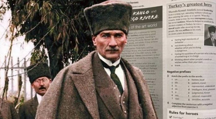 Kıbrıs Rum Eğitim Bakanlığından öğretmenlere "kitabın Atatürk sayfasını yırtın" genelgesi